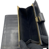 シャネル CHANEL ココマークウォレット A13498 6番台 ブラック GD金具 キャビア レディース 二つ折り財布