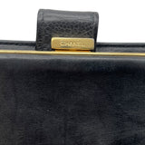 シャネル CHANEL ココマークウォレット A13498 6番台 ブラック GD金具 キャビア レディース 二つ折り財布