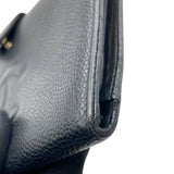 シャネル CHANEL ココマークウォレット A13498 8番台 ブラック GD金具 キャビアスキン ユニセックス 二つ折り財布