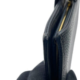 シャネル CHANEL ココマークウォレット A13498 8番台 ブラック GD金具 キャビアスキン ユニセックス 二つ折り財布