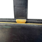 シャネル CHANEL ココマークウォレット A13497 7番台 ブラック GD金具 キャビア レディース 二つ折り財布