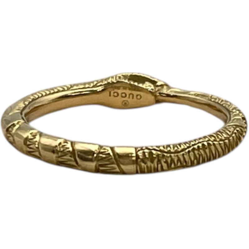 グッチ GUCCI ウロボロスリング ゴールド Au750 ジュエリー