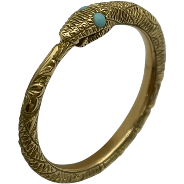 グッチ GUCCI ウロボロスリング ゴールド Au750 ジュエリー