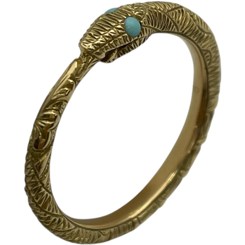 グッチ GUCCI ウロボロスリング ゴールド Au750 ジュエリー