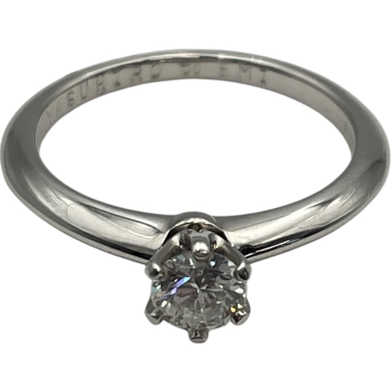 ティファニー TIFFANY＆CO ソリティアリング プラチナ Pt950 ダイヤモンド ジュエリー