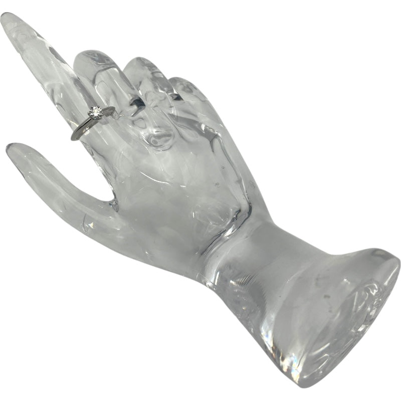 ティファニー TIFFANY＆CO ソリティアリング プラチナ Pt950 ダイヤモンド ジュエリー