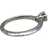 ティファニー TIFFANY＆CO ソリティアリング プラチナ Pt950 ダイヤモンド ジュエリー