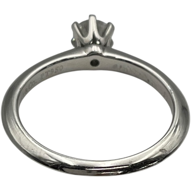 ティファニー TIFFANY＆CO ソリティアリング プラチナ Pt950 ダイヤモンド ジュエリー