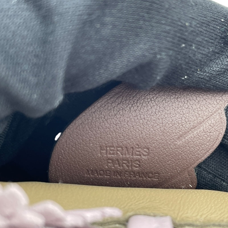 エルメス HERMES ロデオペガサスPM B刻 ベージュマルファ×モーヴペール×モカ アニョーミロ レディース チャーム