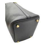 エルメス HERMES ピコタンロックPM W刻 ブラック GD金具 トリヨン レディース ハンドバッグ