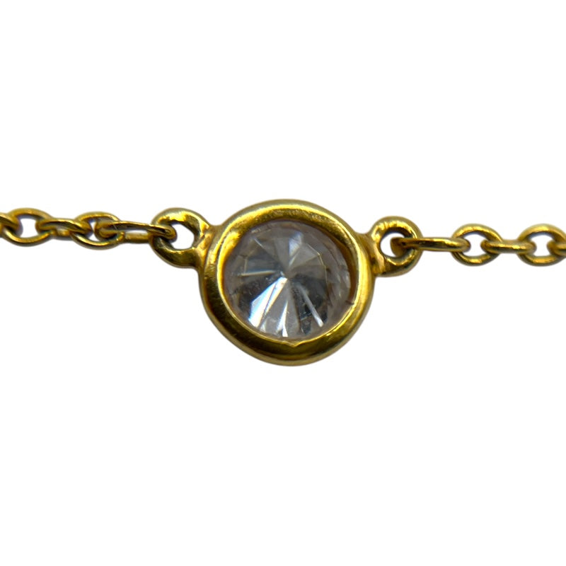 ティファニー TIFFANY＆CO バイザヤードネックレス ゴールド 18K/ダイヤモンド ダイヤモンド ジュエリー