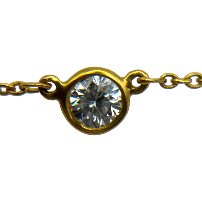 ティファニー TIFFANY＆CO バイザヤードネックレス ゴールド 18K/ダイヤモンド ダイヤモンド ジュエリー
