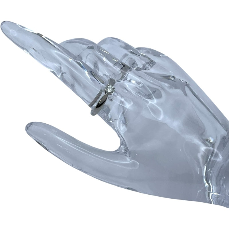 ティファニー TIFFANY＆CO リング プラチナ Pt950 ダイヤモンド ジュエリー