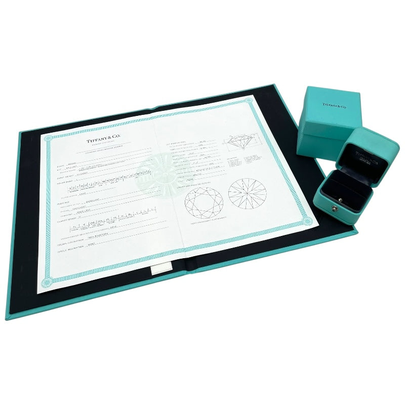 ティファニー TIFFANY＆CO リング プラチナ Pt950 ダイヤモンド ジュエリー