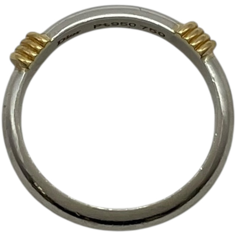 クリスチャン・ディオール Christian Dior リング プラチナ ゴールド PT950/K18 ジュエリー