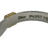 クリスチャン・ディオール Christian Dior リング プラチナ ゴールド PT950/K18 ジュエリー