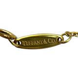 ティファニー TIFFANY＆CO バイザヤードネックレス ゴールド AU750/ダイヤモンド ジュエリー