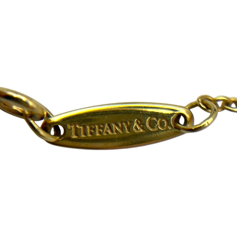 ティファニー TIFFANY＆CO バイザヤードネックレス ゴールド AU750/ダイヤモンド ジュエリー