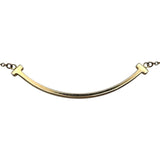 ティファニー TIFFANY＆CO Tスマイルネックレススモール ゴールド Au750 ジュエリー