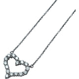 ティファニー TIFFANY＆CO センチメンタルハートネックレス プラチナ PT950/ダイヤモンド ジュエリー