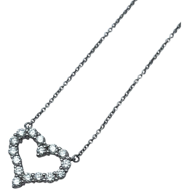 ティファニー TIFFANY＆CO センチメンタルハートネックレス プラチナ PT950/ダイヤモンド ジュエリー