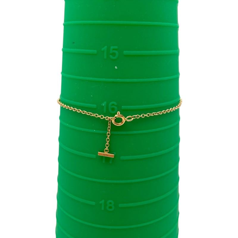 ティファニー TIFFANY＆CO Tスマイルブレスミニ ゴールド Au750/ダイヤモンド ジュエリー