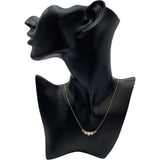 ミキモト MIKIMOTO ネックレス ゴールド K18/パール/ダイヤモンド ジュエリー