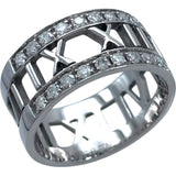 ティファニー TIFFANY＆CO オープンアトラスリング ホワイトゴールド 750/ダイヤモンド ジュエリー