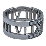 ティファニー TIFFANY＆CO オープンアトラスリング ホワイトゴールド 750/ダイヤモンド ジュエリー