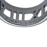 ティファニー TIFFANY＆CO オープンアトラスリング ホワイトゴールド 750/ダイヤモンド ジュエリー