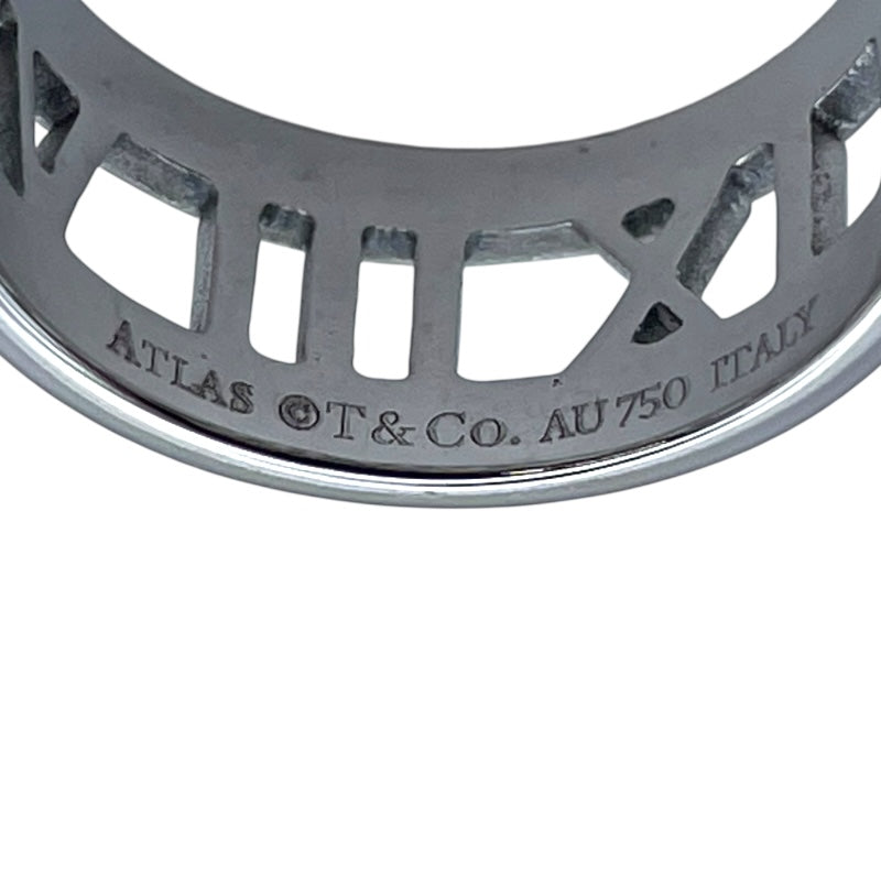 ティファニー TIFFANY＆CO オープンアトラスリング ホワイトゴールド 750/ダイヤモンド ジュエリー