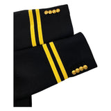 セリーヌ CELINE スペンサーキャンプテンジャケット 2V75F6700 ブラック カシミヤ レディース ノーカラージャケット