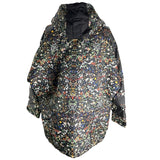 バーバリーロンドン BURBERRY LONDON 花柄フーデットジャケット 8042697 ブラック ナイロン メンズ ナイロンジャケット