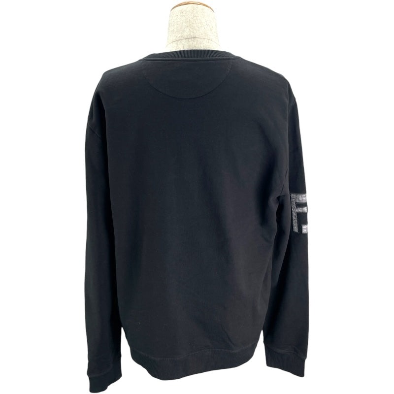フェンディ FENDI FFロゴワッペンスウェットシャツ FY0178 ブラック