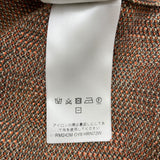 ルイ・ヴィトン LOUIS VUITTON ダモフラージュ総柄ニットセーター HRN72W ブラウン コットン メンズ セーター
