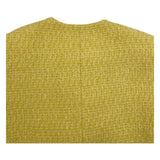 セリーヌ CELINE ノーカラーツイードジャケット 2V83C764L イエロー ツイード レディース ノーカラージャケット