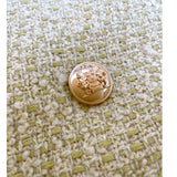 セリーヌ CELINE ノーカラーツイードジャケット 2V83C764L イエロー ツイード レディース ノーカラージャケット