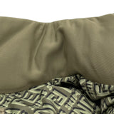 フェンディ FENDI ×SKIMS ロゴ総柄パファージャケット FAN068 カーキ ナイロン メンズ その他アウター