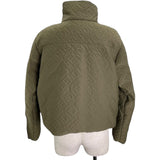 フェンディ FENDI ×SKIMS ロゴ総柄パファージャケット FAN068 カーキ ナイロン メンズ その他アウター