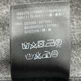 バレンシアガ BALENCIAGA バックロゴデニムジャケット 557351 グレー デニム メンズ デニムジャケット