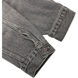 バレンシアガ BALENCIAGA バックロゴデニムジャケット 557351 グレー デニム メンズ デニムジャケット