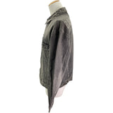 バレンシアガ BALENCIAGA バックロゴデニムジャケット 557351 グレー デニム メンズ デニムジャケット