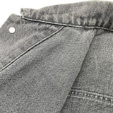 バレンシアガ BALENCIAGA バックロゴデニムジャケット 557351 グレー デニム メンズ デニムジャケット