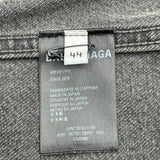 バレンシアガ BALENCIAGA バックロゴデニムジャケット 557351 グレー デニム メンズ デニムジャケット