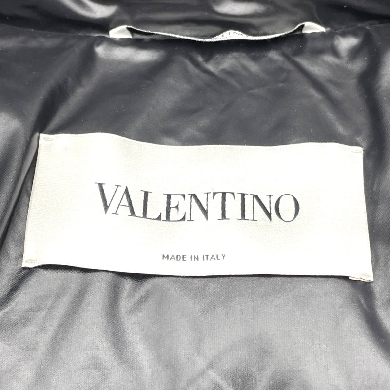 ヴァレンティノ VALENTINO VLTNロゴ ダウンジャケット UB3CN01P5LE ブラック ナイロン レディース ダウンジャケット