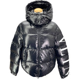 ヴァレンティノ VALENTINO VLTNロゴ ダウンジャケット UB3CN01P5LE ブラック ナイロン レディース ダウンジャケット