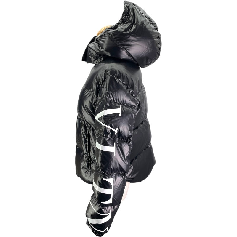 ヴァレンティノ VALENTINO VLTNロゴ ダウンジャケット UB3CN01P5LE ブラック ナイロン レディース ダウンジャケット