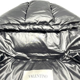 ヴァレンティノ VALENTINO VLTNロゴ ダウンジャケット UB3CN01P5LE ブラック ナイロン レディース ダウンジャケット