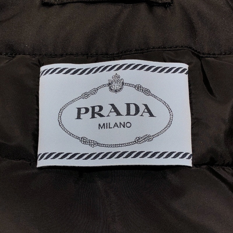 プラダ PRADA ナイロンハイネックコート DNA99R ブラック ナイロン メンズ その他アウター