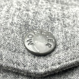 モンクレール MONCLER MONTGENEVRE ダウンジャケット グレー ウール メンズ ダウンジャケット